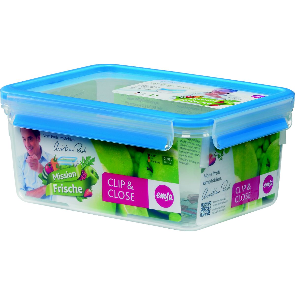 Boîte Aliment EMSA 2.3L CLIP & CLOSE Pla (photo) Boîte Aliment EMSA 2.3L CLIP & CLOSE Pla (photo)