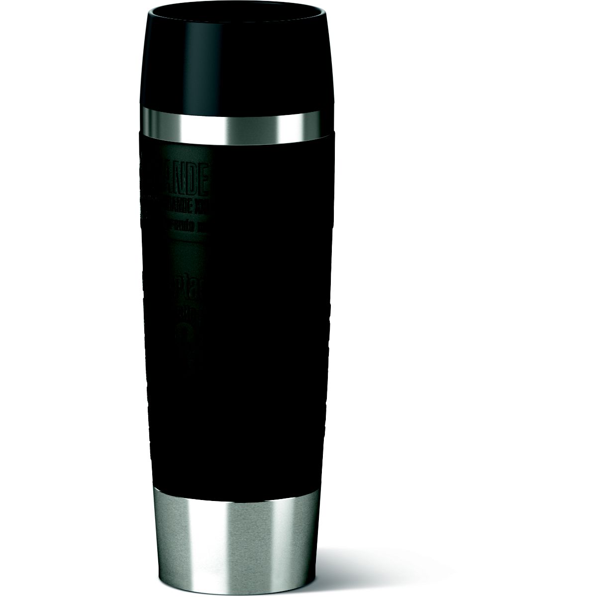 Mug isotherme EMSA Isotherme 0.5L inox/noir