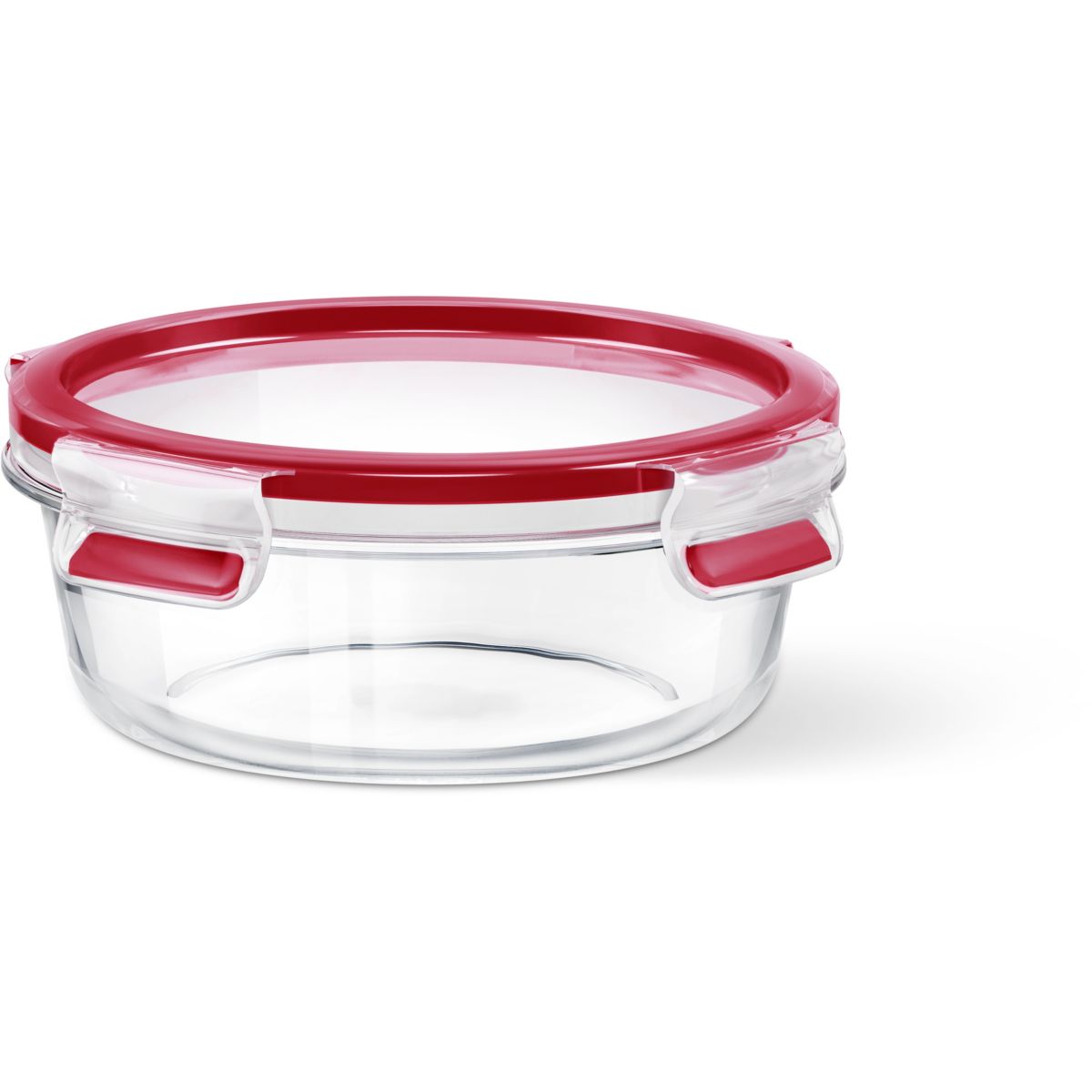 Boîte de conservation EMSA ronde en verre Clip & Close 0,9L