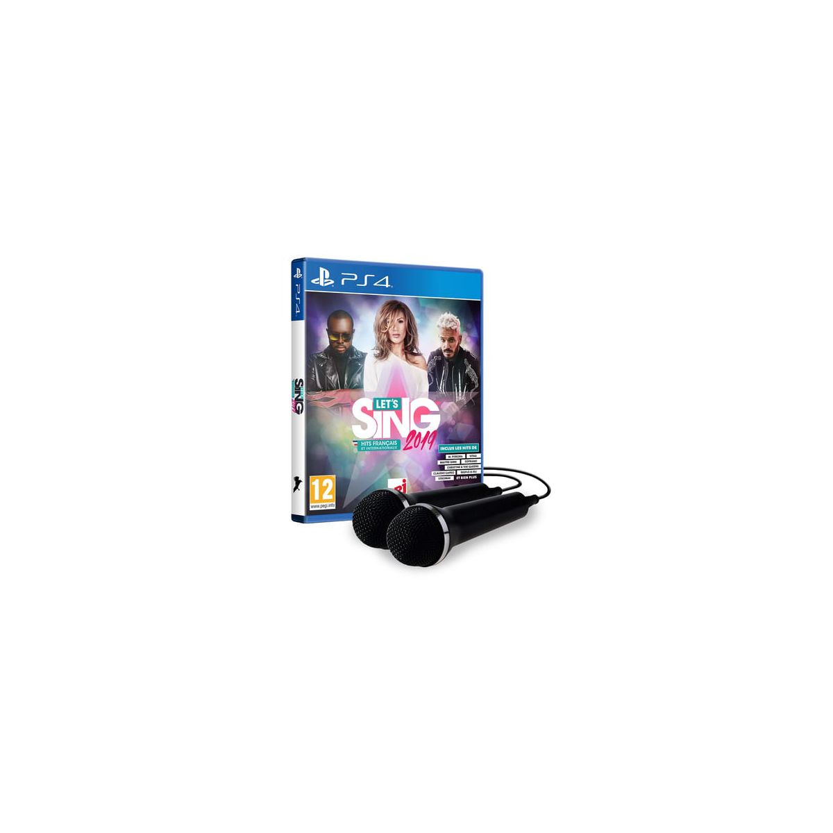 Jeu PS4 KOCH MEDIA Let's Sing 2019 Hits + 2 Micros (photo) Jeu PS4 KOCH MEDIA Let's Sing 2019 Hits + 2 Micros (photo)