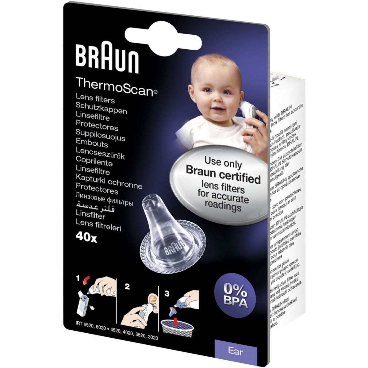 Embout thermomètre BRAUN LF40
