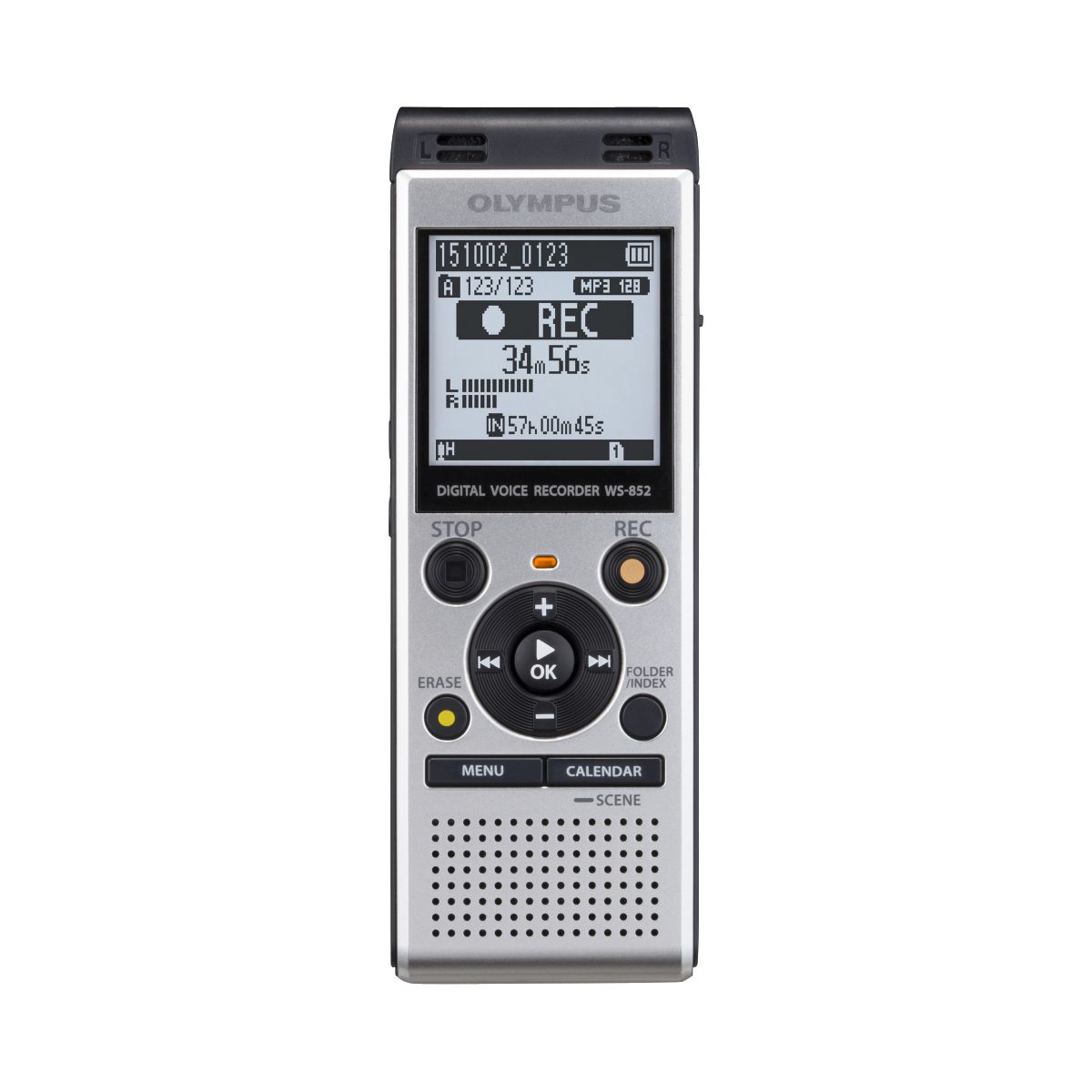 Dictaphone OLYMPUS WS-852 + Microphone ME-51 (photo) Dictaphone OLYMPUS WS-852 + Microphone ME-51 (photo)