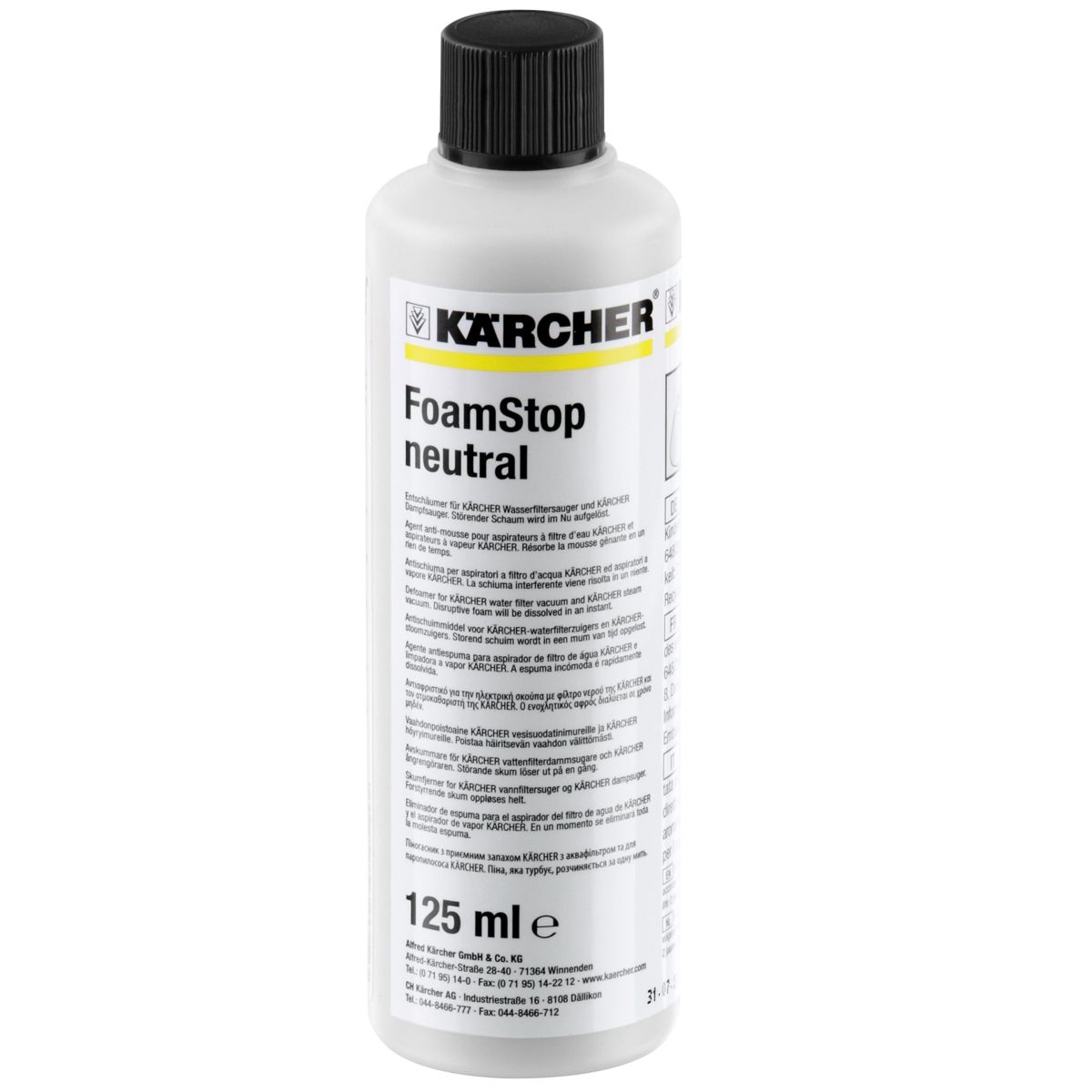 Lotion anti mousse KARCHER Solution anti-mousse classique