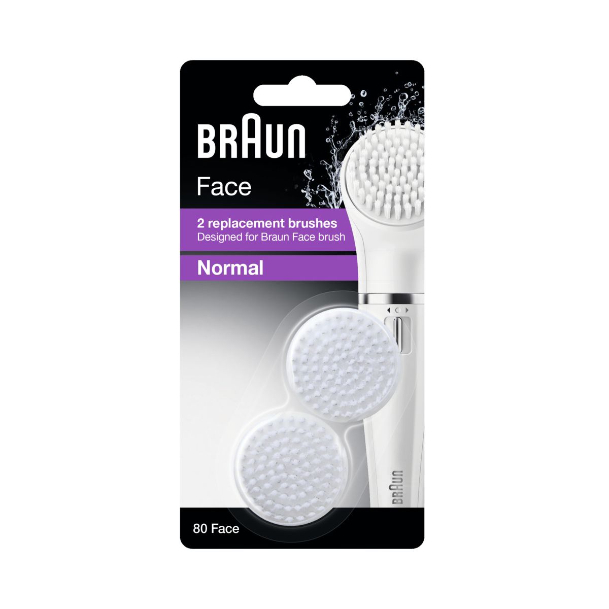 Brossette de rechange BRAUN Rech nettoyage visage SE80 (photo) Brossette de rechange BRAUN Rech nettoyage visage SE80 (photo)