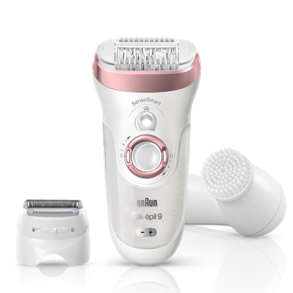 Epilateur électrique BRAUN Silk-épil 9 9-880 SENSOSMART + BROSSE (photo) Epilateur électrique BRAUN Silk-épil 9 9-880 SENSOSMART + BROSSE (photo)