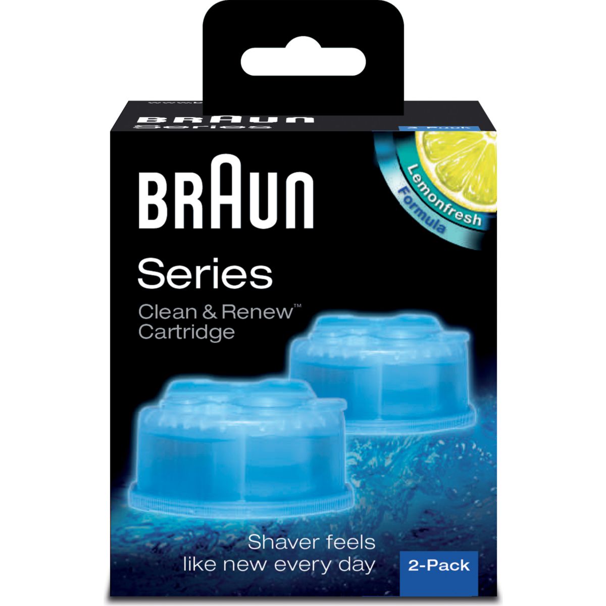 Lotion de nettoyage BRAUN CCR2:lotion nettoyante x2
