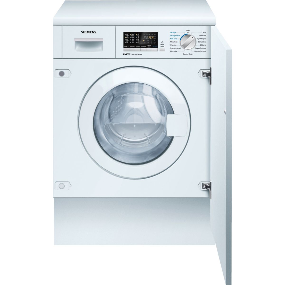 Lave linge séchant hublot encastrable SIEMENS WK14D541FF