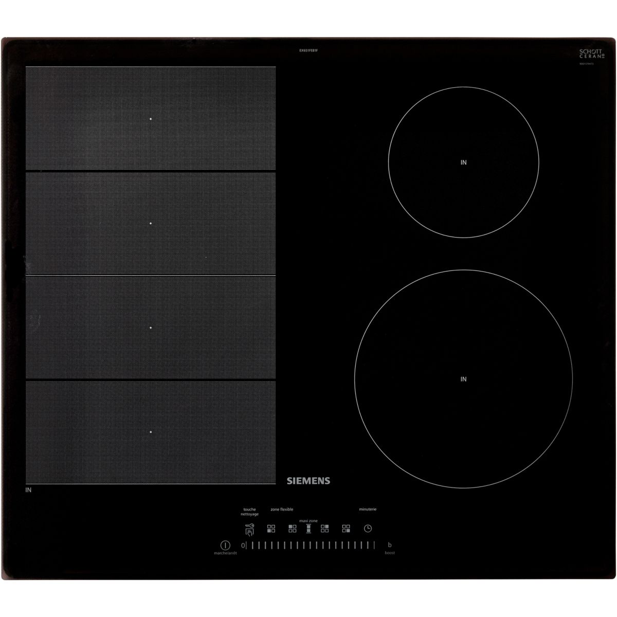 Table induction SIEMENS EX651FEB1F