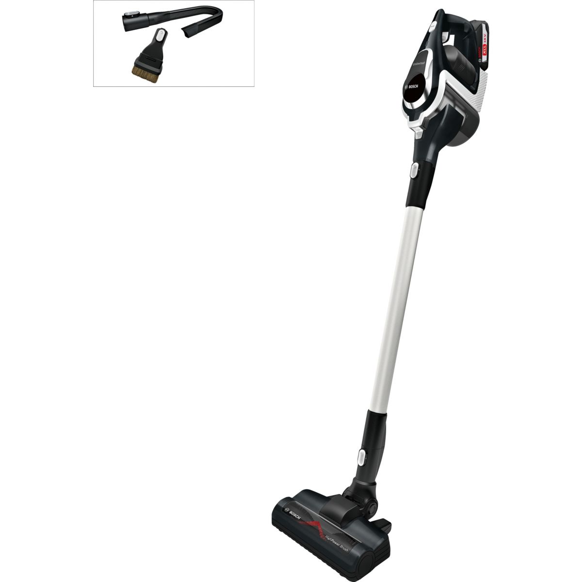 Aspirateur balai BOSCH BBS1114 Multifonction Unlimited (photo) Aspirateur balai BOSCH BBS1114 Multifonction Unlimited (photo)