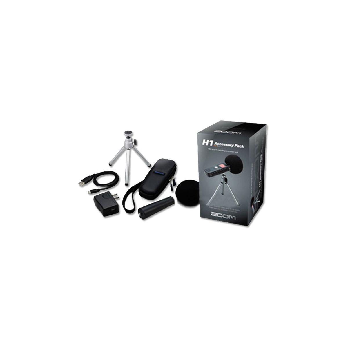 Kit d'accessoires ZOOM APH-1 - Pack d'accessoires pour H1 (photo) Kit d'accessoires ZOOM APH-1 - Pack d'accessoires pour H1 (photo)