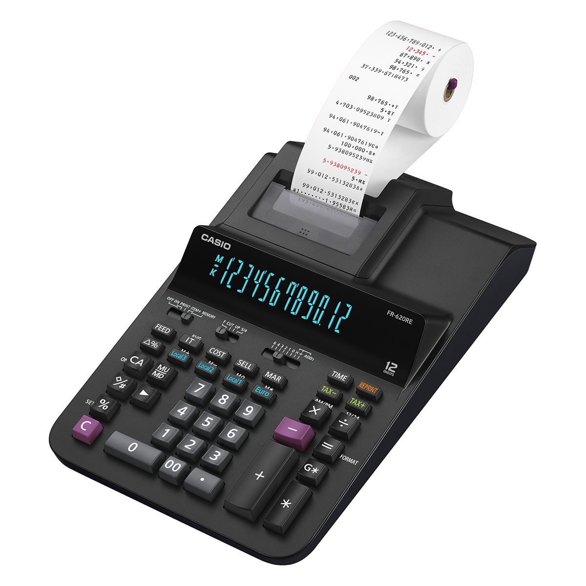 Calculatrice imprimante CASIO FR-620RE (photo) Calculatrice imprimante CASIO FR-620RE (photo)