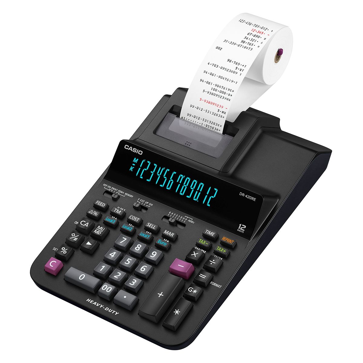 Calculatrice imprimante CASIO DR-420RE (photo) Calculatrice imprimante CASIO DR-420RE (photo)