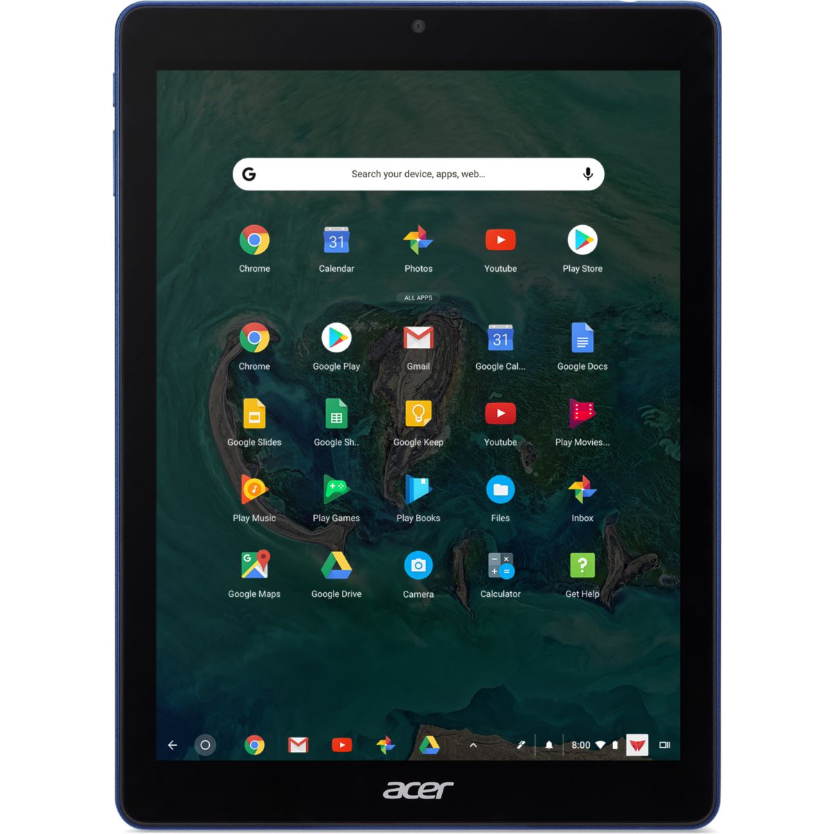Tablette ACER CHROMETAB D651N-K8FS + Stylet (photo) Tablette ACER CHROMETAB D651N-K8FS + Stylet (photo)
