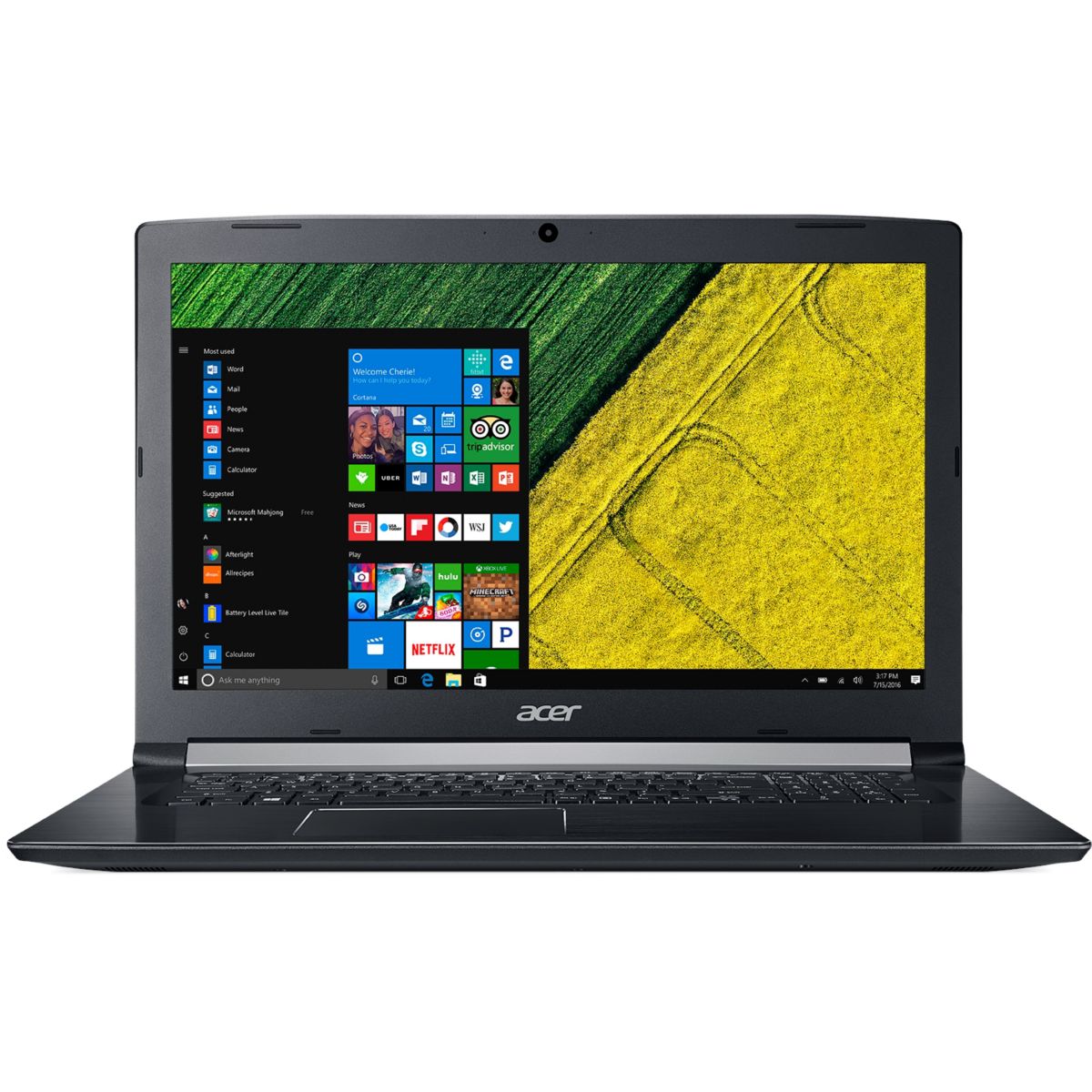Ordinateur portable ACER Aspire A517-51G-5215 (photo) Ordinateur portable ACER Aspire A517-51G-5215 (photo)