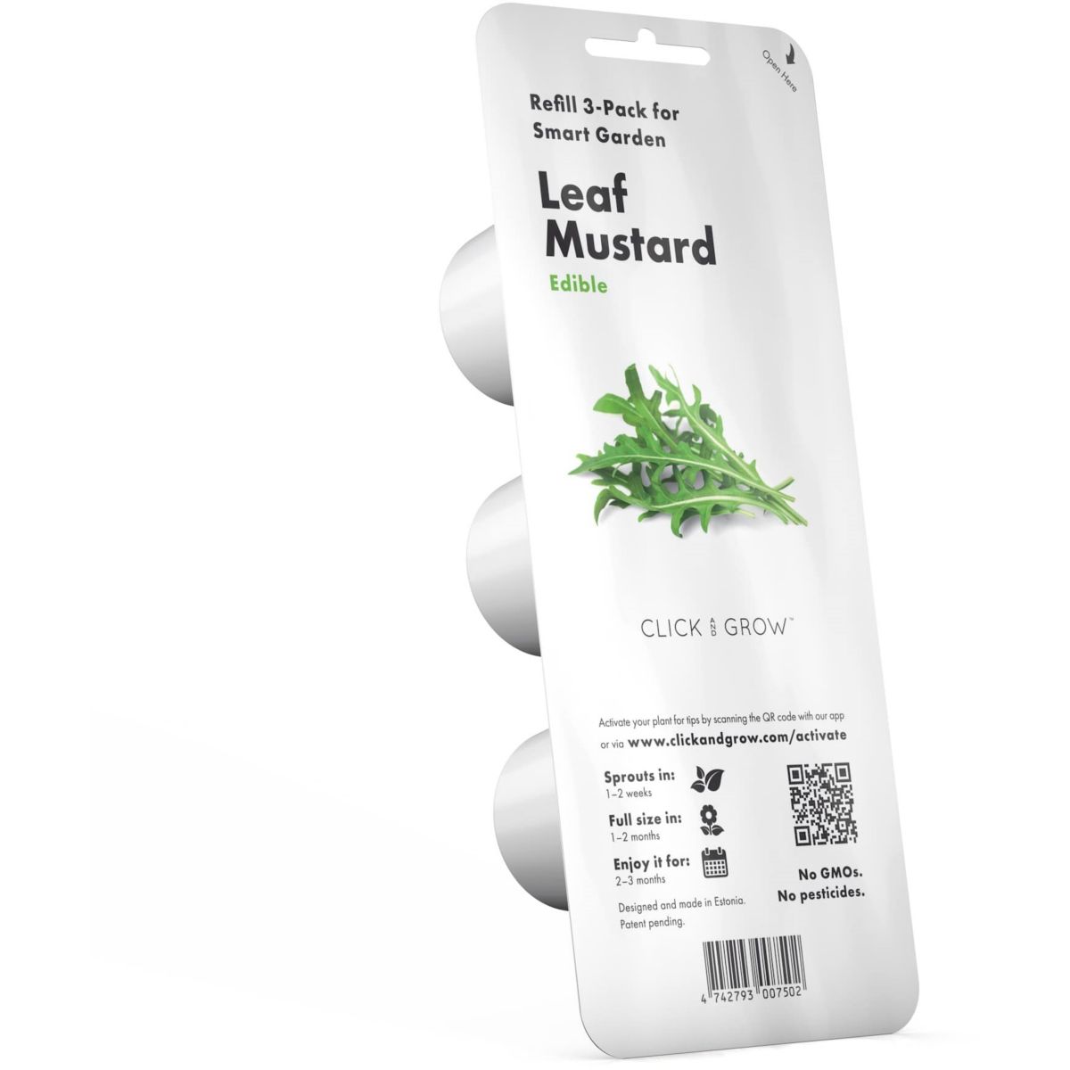 Recharge jardin intérieur CLICK AND GROW Roquette lot de 3