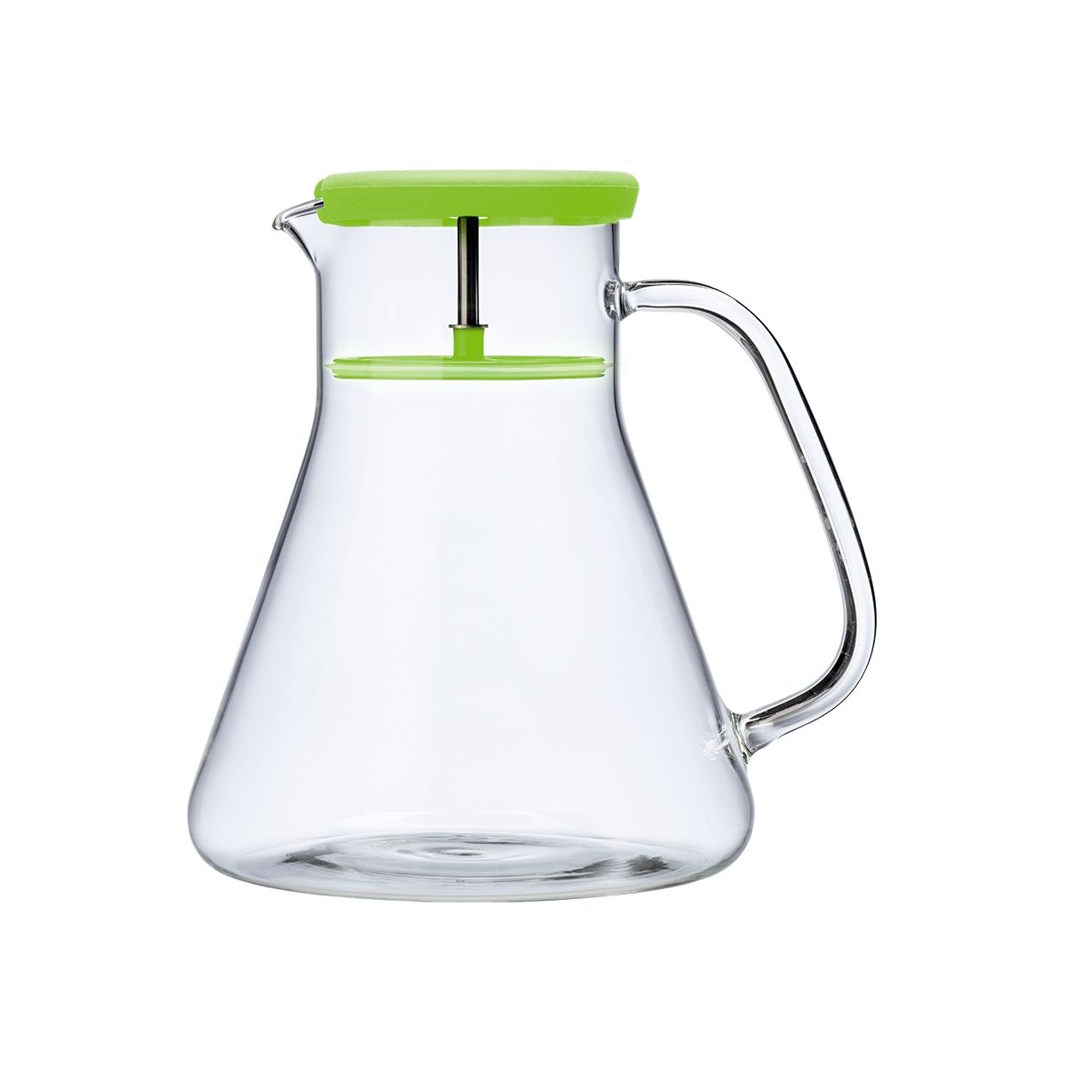 Théière QDO DANCING LEAF AVEC POIGNEE 1.2L VERT