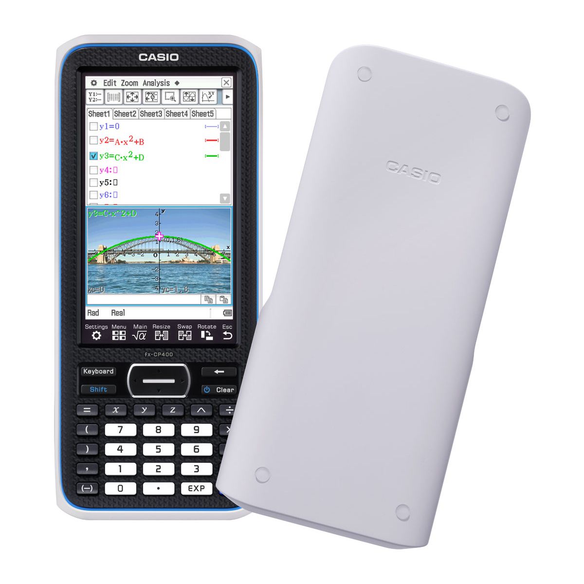 Calculatrice graphique CASIO FX-CP400+E (photo) Calculatrice graphique CASIO FX-CP400+E (photo)