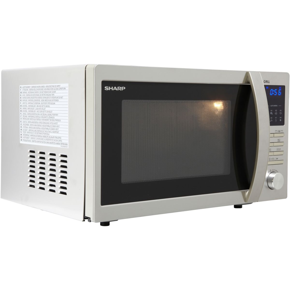 Micro ondes grill combiné SHARP R722STW (photo) Micro ondes grill combiné SHARP R722STW (photo)
