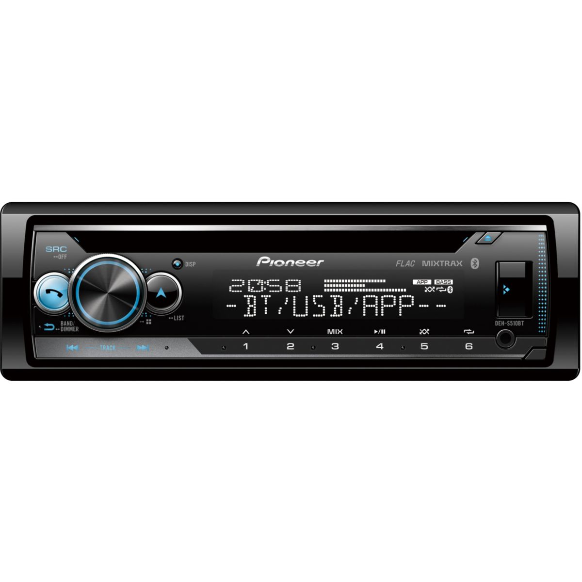 Autoradio CD PIONEER DEH-S510BT Mixtrax CD USB iPod Bluetooth (photo) Autoradio CD PIONEER DEH-S510BT Mixtrax CD USB iPod Bluetooth (photo)