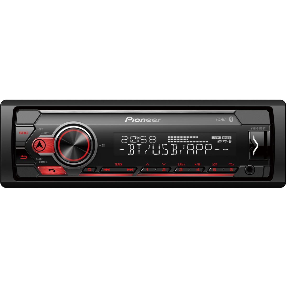 Auto-Radio PIONEER MVH-S410BT - USB iPod Bluetooth (photo) Auto-Radio PIONEER MVH-S410BT - USB iPod Bluetooth (photo)