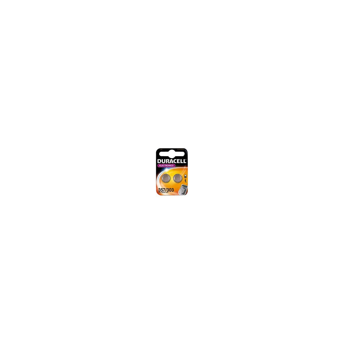 Pile DURACELL D 357 B2/SR44X2 (photo) Pile DURACELL D 357 B2/SR44X2 (photo)
