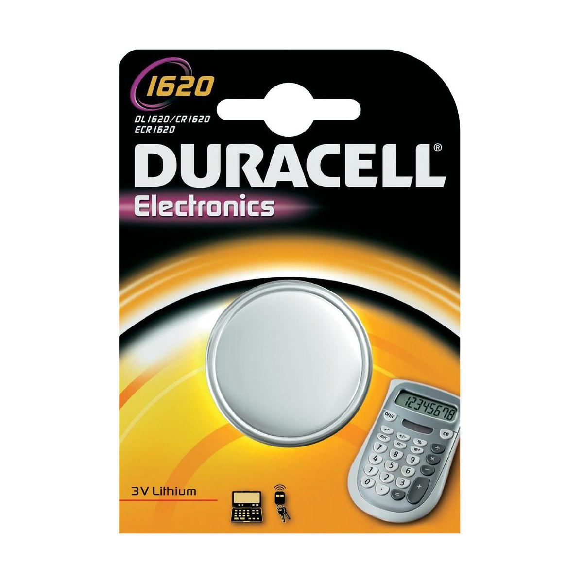 Pile non rechargeable DURACELL 1620 X1 (photo) Pile non rechargeable DURACELL 1620 X1 (photo)