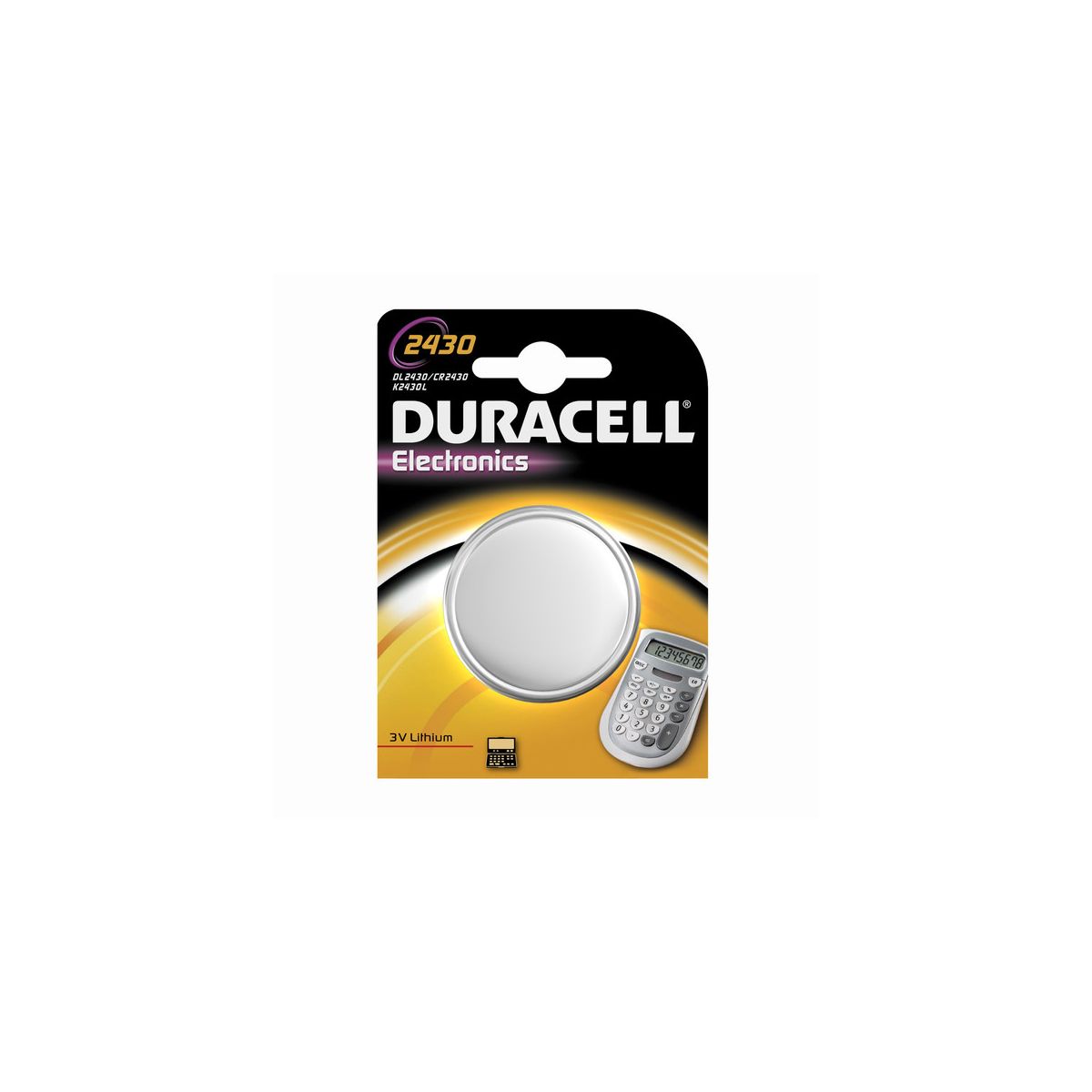 Pile DURACELL DL 2430 (photo) Pile DURACELL DL 2430 (photo)