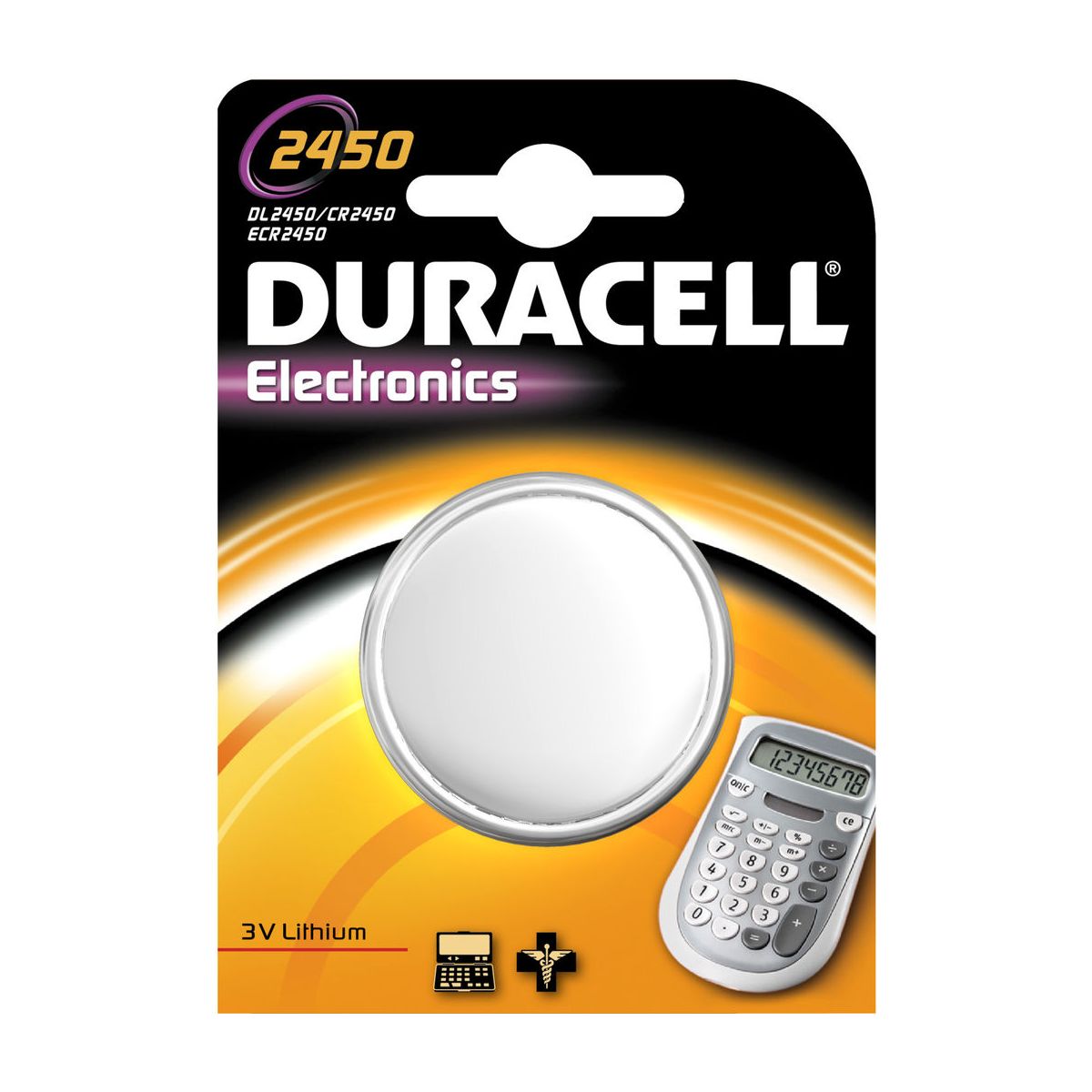 Pile DURACELL SPE 2450 (photo) Pile DURACELL SPE 2450 (photo)