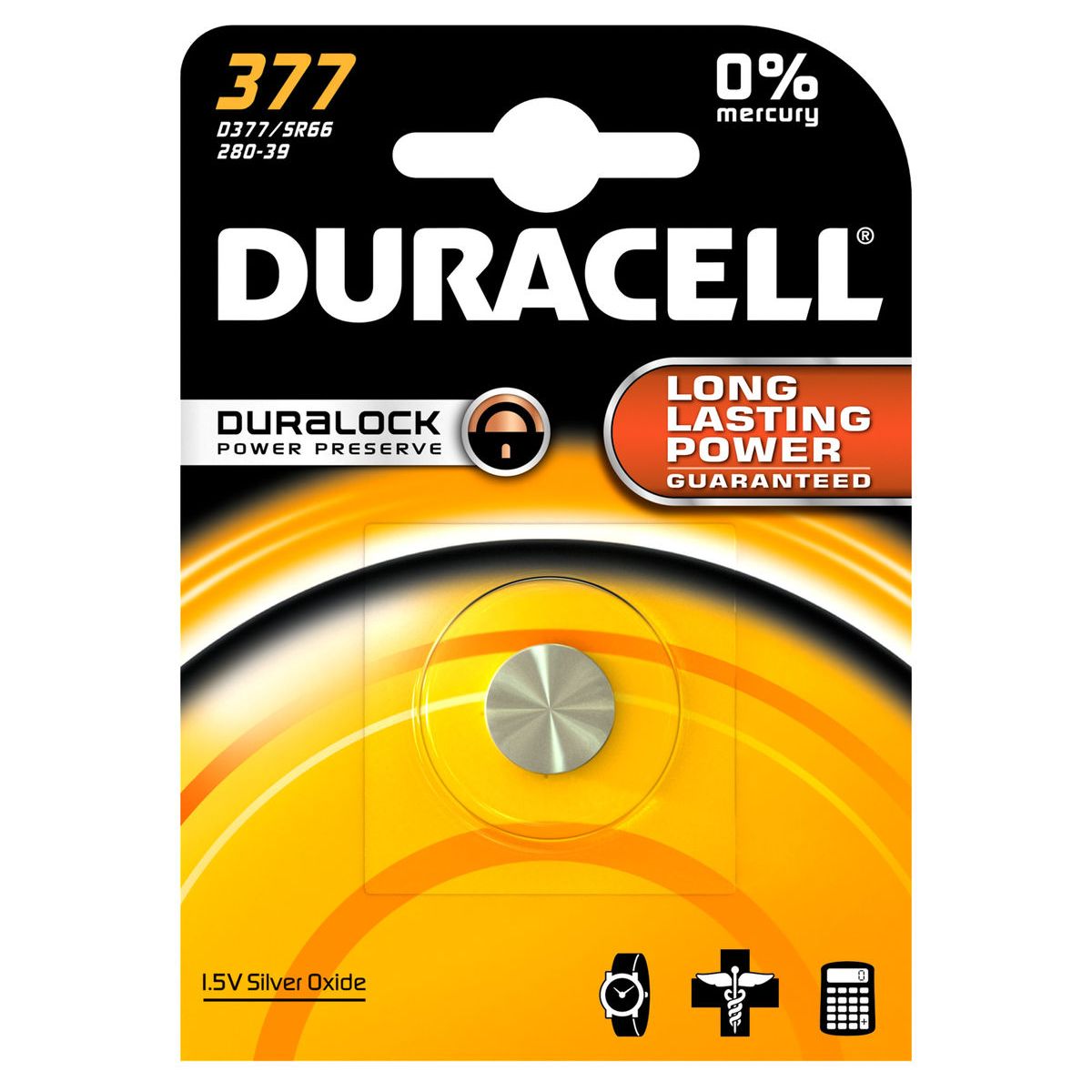 Pile DURACELL SPE 377 (photo) Pile DURACELL SPE 377 (photo)