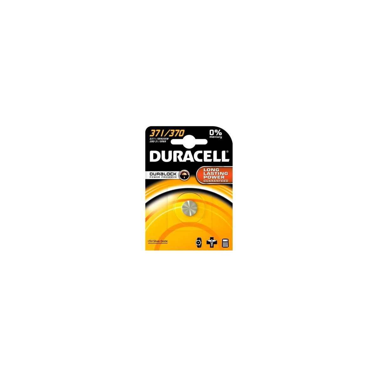 Pile DURACELL 371/370 (photo) Pile DURACELL 371/370 (photo)