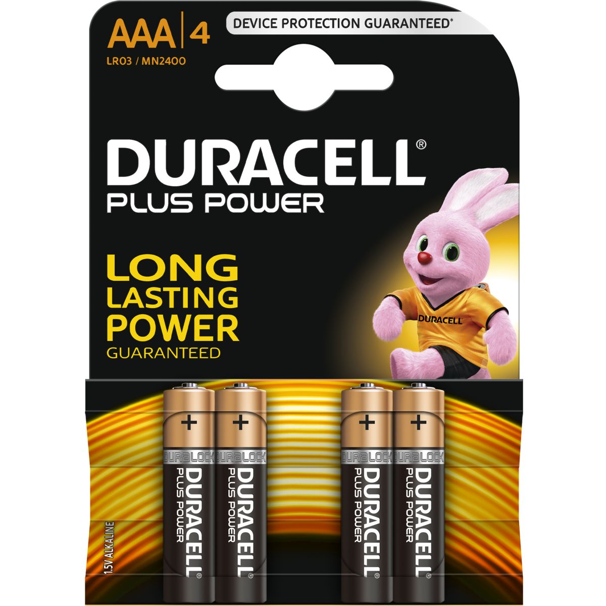 Pile DURACELL AAA x4 Plus Power LR03 (photo) Pile DURACELL AAA x4 Plus Power LR03 (photo)
