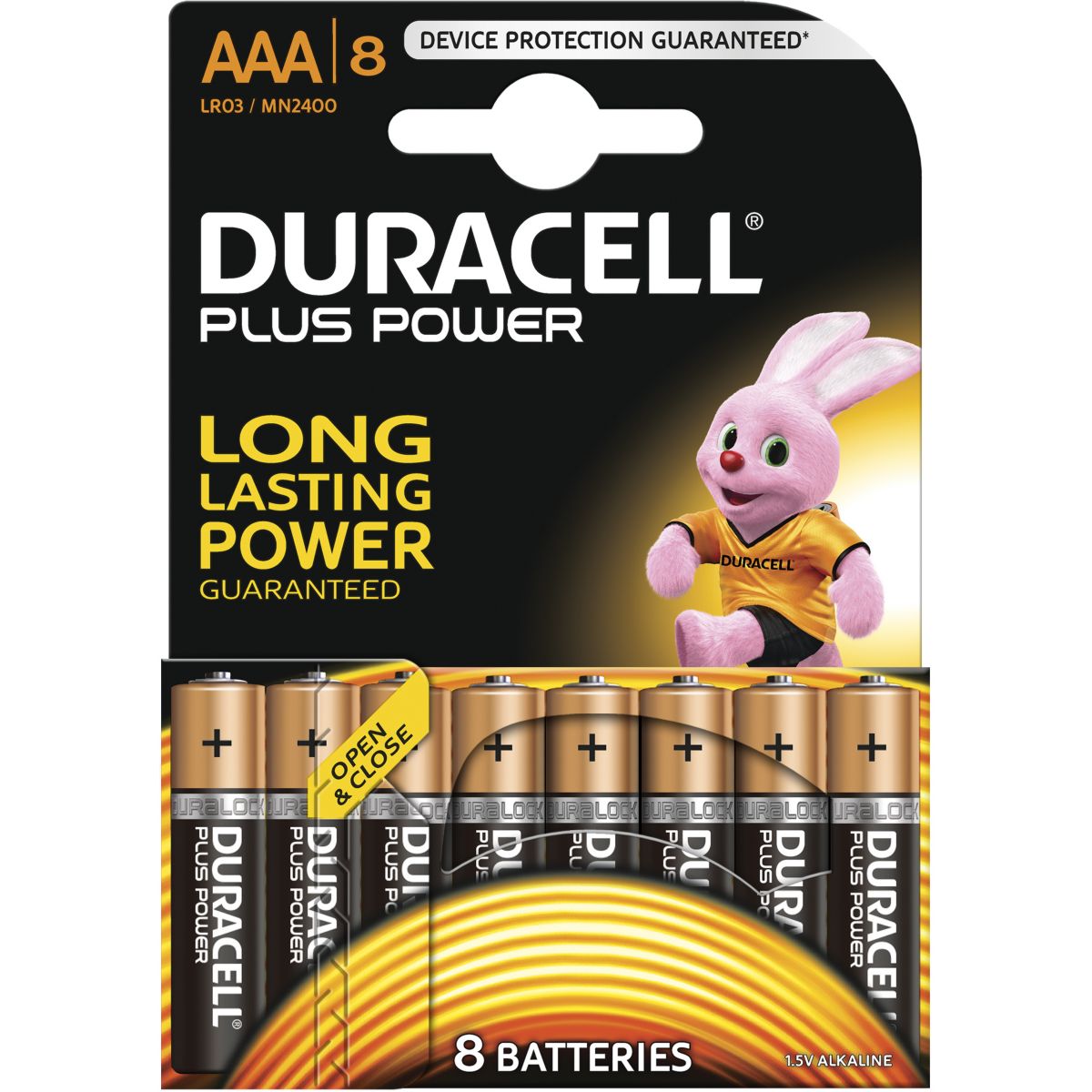 Pile DURACELL AAA x8 Plus Power LR03 (photo) Pile DURACELL AAA x8 Plus Power LR03 (photo)