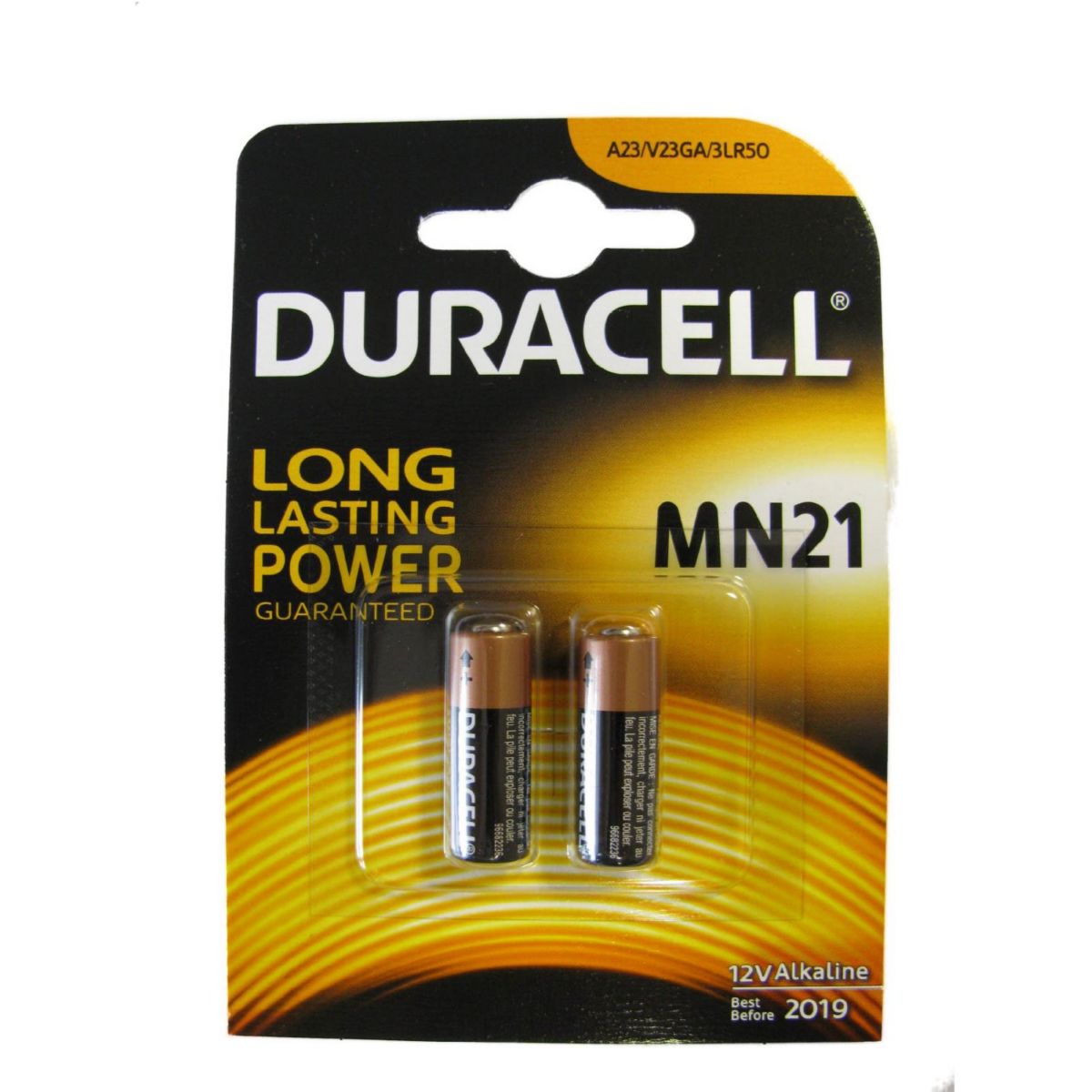 Pile DURACELL MN21 blister X 2 (photo) Pile DURACELL MN21 blister X 2 (photo)