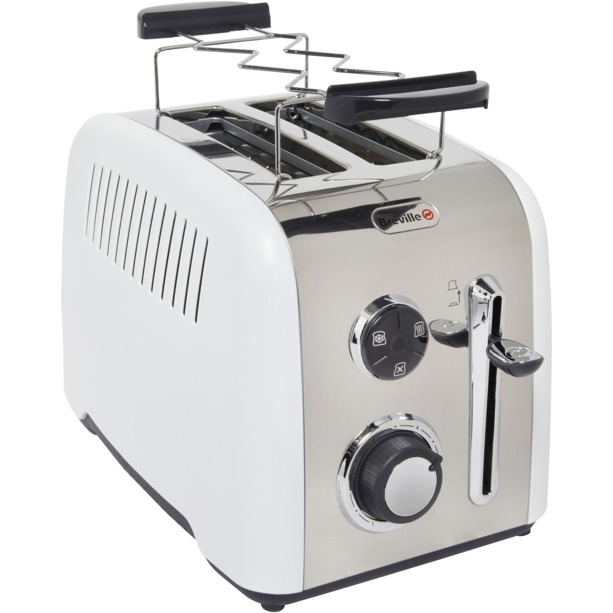 Grille-pain BREVILLE VTT519X-01 Acier/Blanc nacré