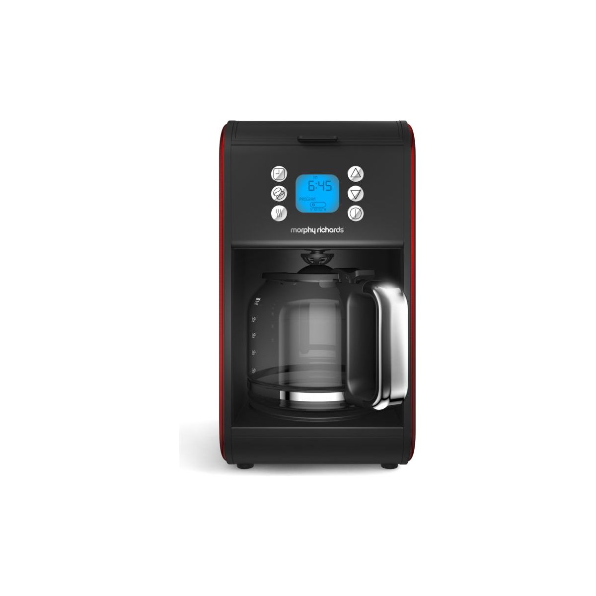 Cafetière programmable MORPHY RICHARDS Accent Refresh Rouge