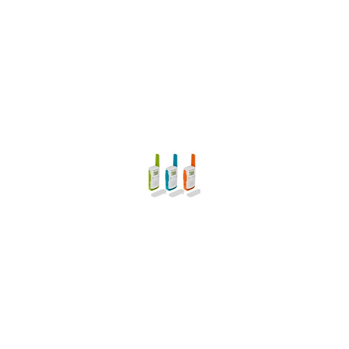 Talkie walkie MOTOROLA TLKR-T42 WE TRI PACK (photo) Talkie walkie MOTOROLA TLKR-T42 WE TRI PACK (photo)