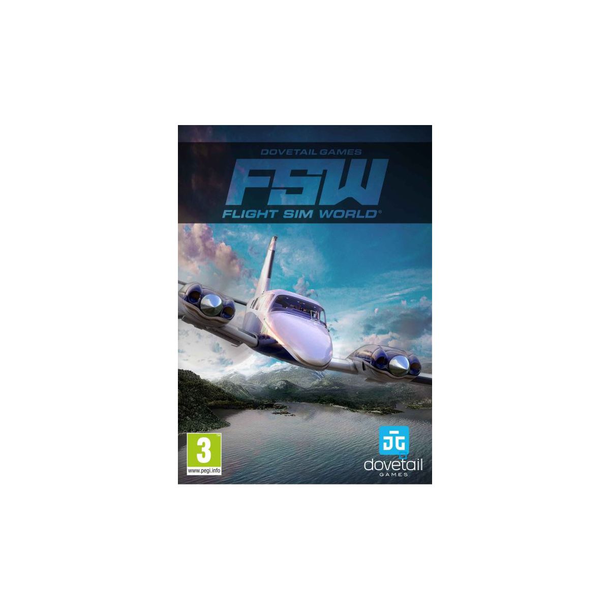 Jeu PC JUST FOR GAMES Flight Sim World (photo) Jeu PC JUST FOR GAMES Flight Sim World (photo)