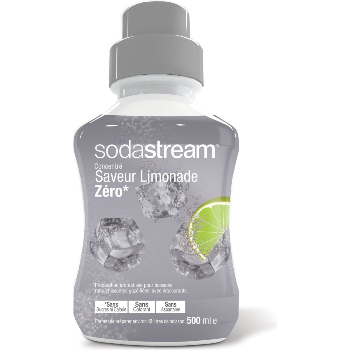 Concentré SODASTREAM Limonade Zéro 500ml