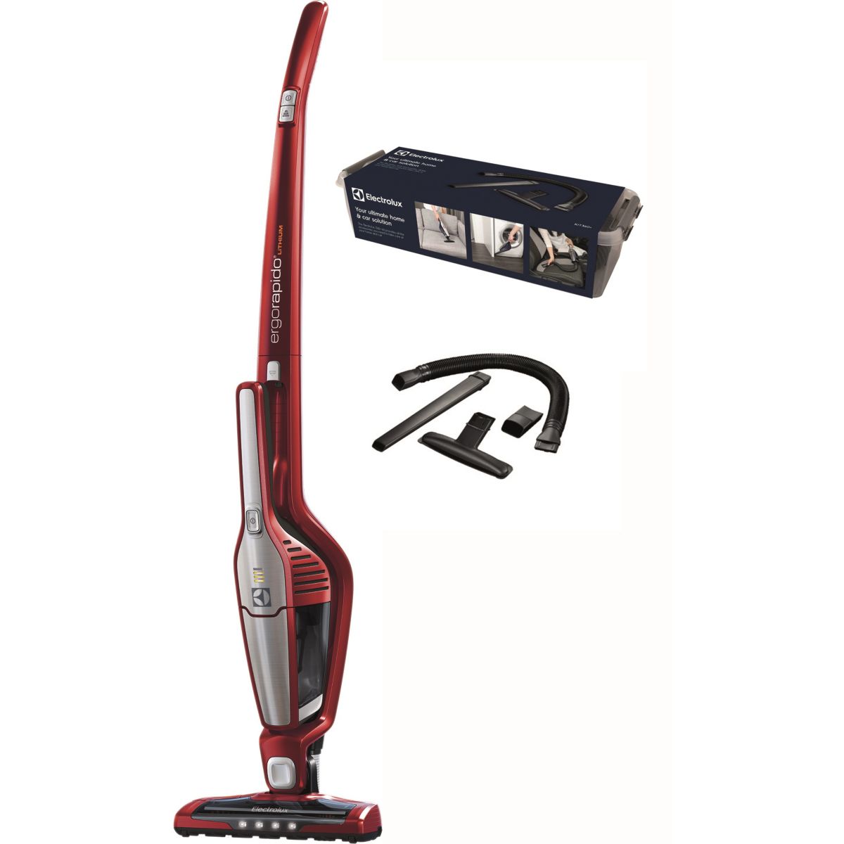 Aspirateur balai ELECTROLUX ZB3212K360 Ergorapido 2 en 1 + kit 360