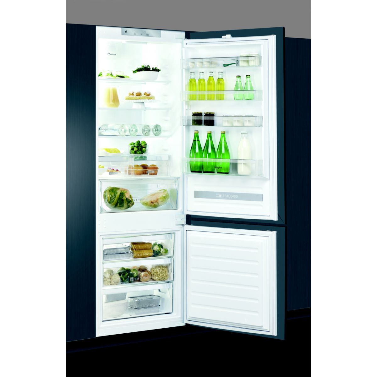 Réfrigérateur combiné encastrable WHIRLPOOL SP40800