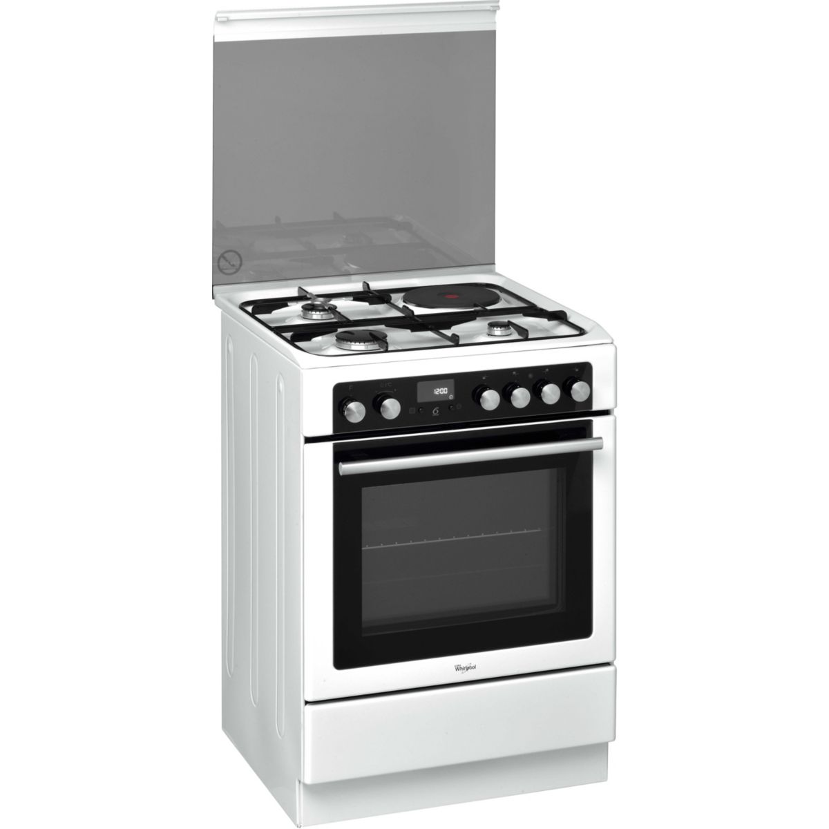 Cuisinière mixte WHIRLPOOL AXMT6434WH