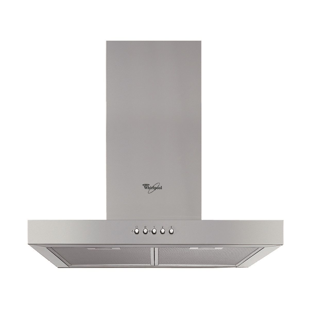 Hotte décorative murale WHIRLPOOL WHBS64FLMX