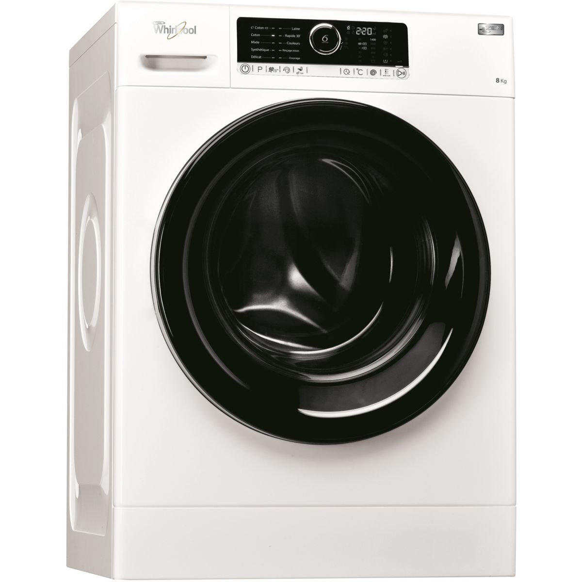 Lave linge hublot WHIRLPOOL ZEN 8