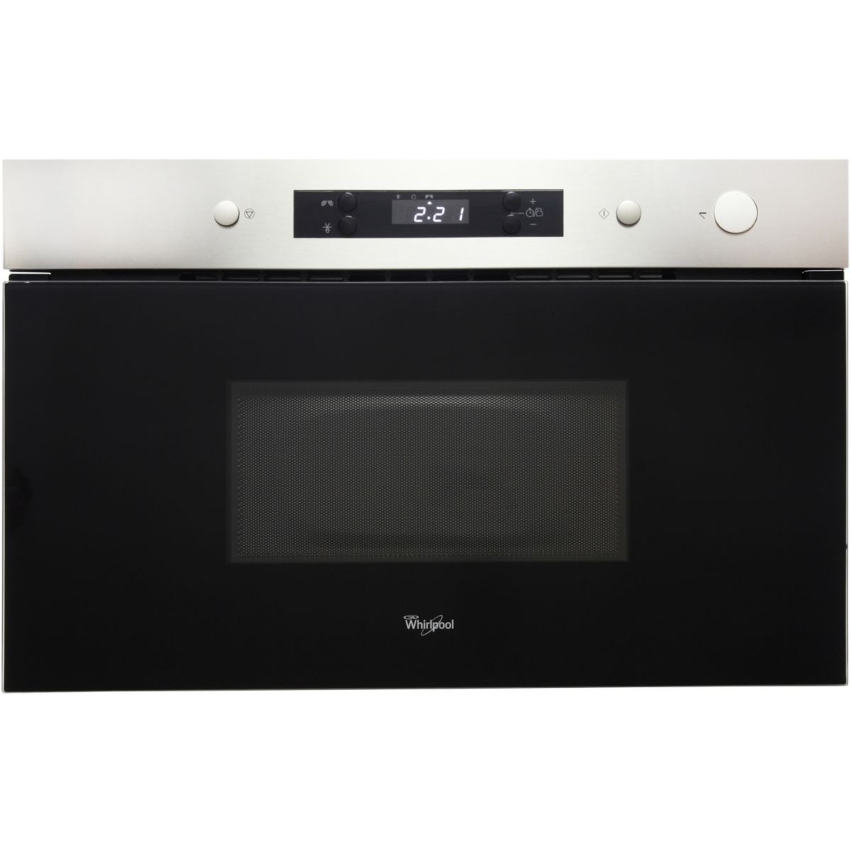 Micro onde encastrable monofonction WHIRLPOOL AMW 490 IX 22 litres noir et inox (photo) Micro onde encastrable monofonction WHIRLPOOL AMW 490 IX 22 litres noir et inox (photo)