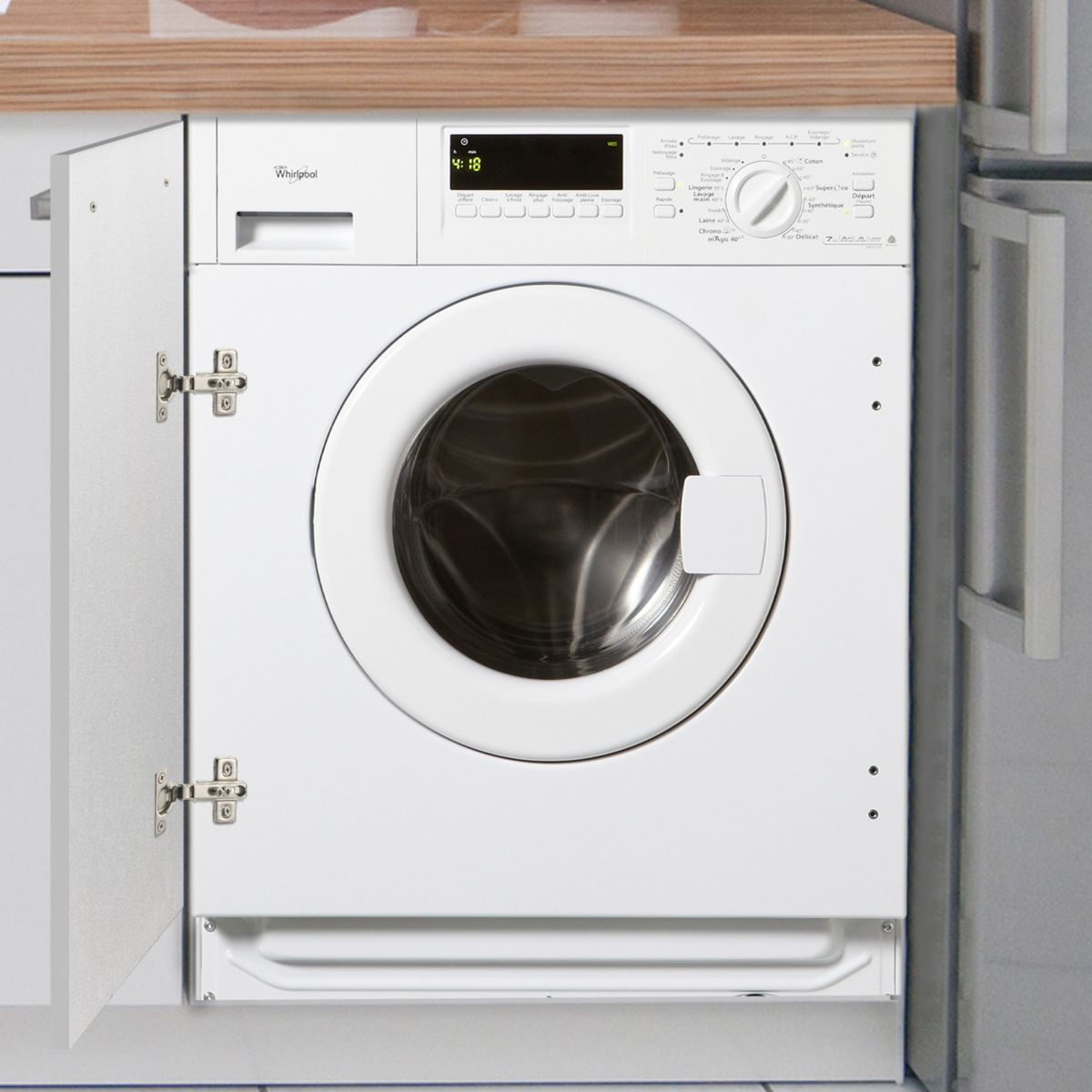 Lave linge hublot encastrable WHIRLPOOL AWO D 070