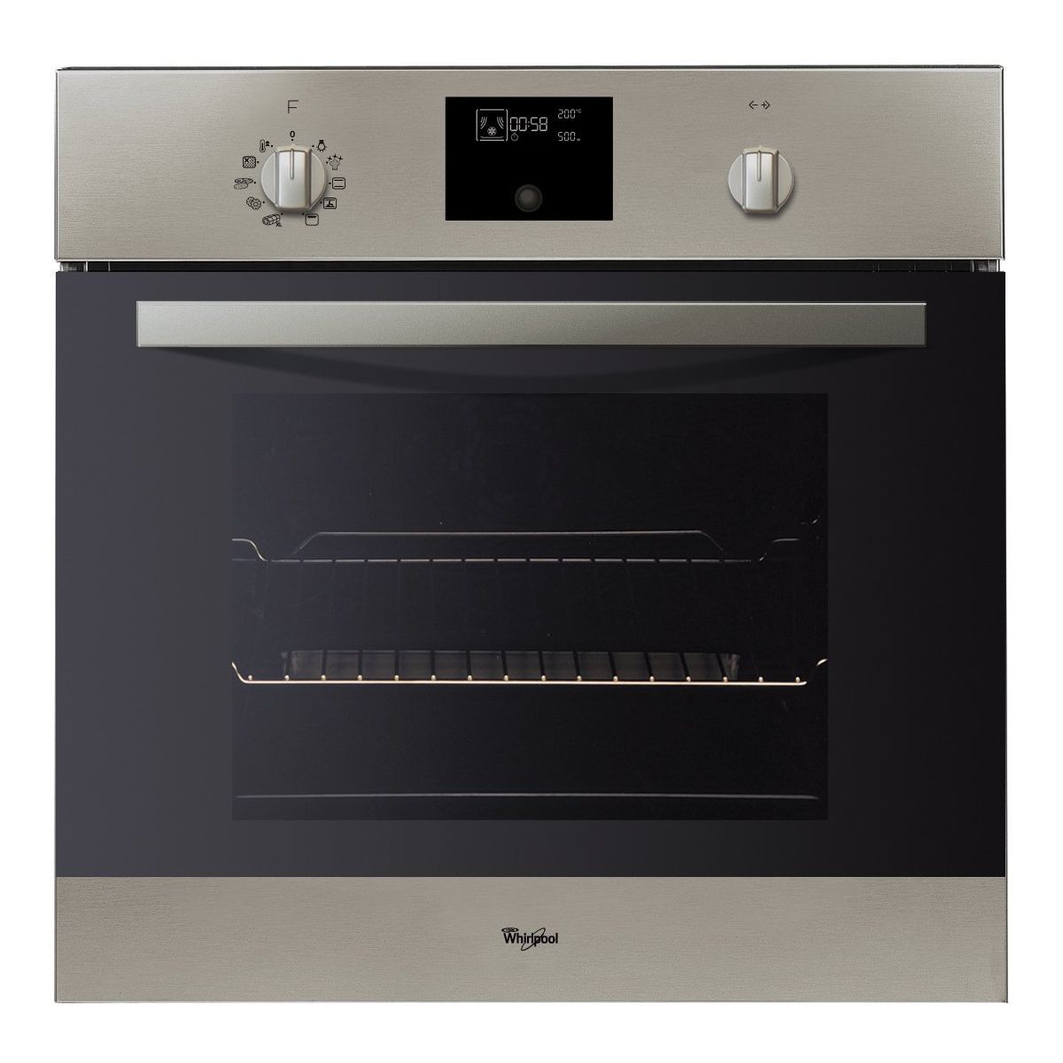 Pack PROMO Four multifonction pyrolyse WHIRLPOOL AKZ520IX + WPRO Plat crisp 28cm hauteur 4cm AVM280