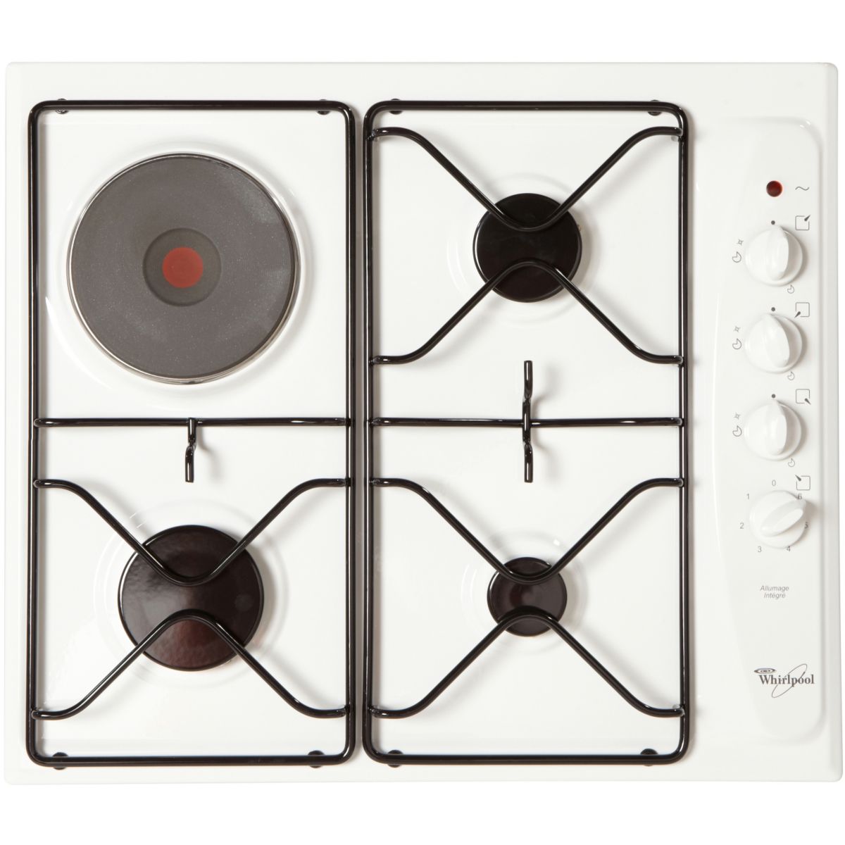 Table mixte électrique gaz WHIRLPOOL AKM261WH