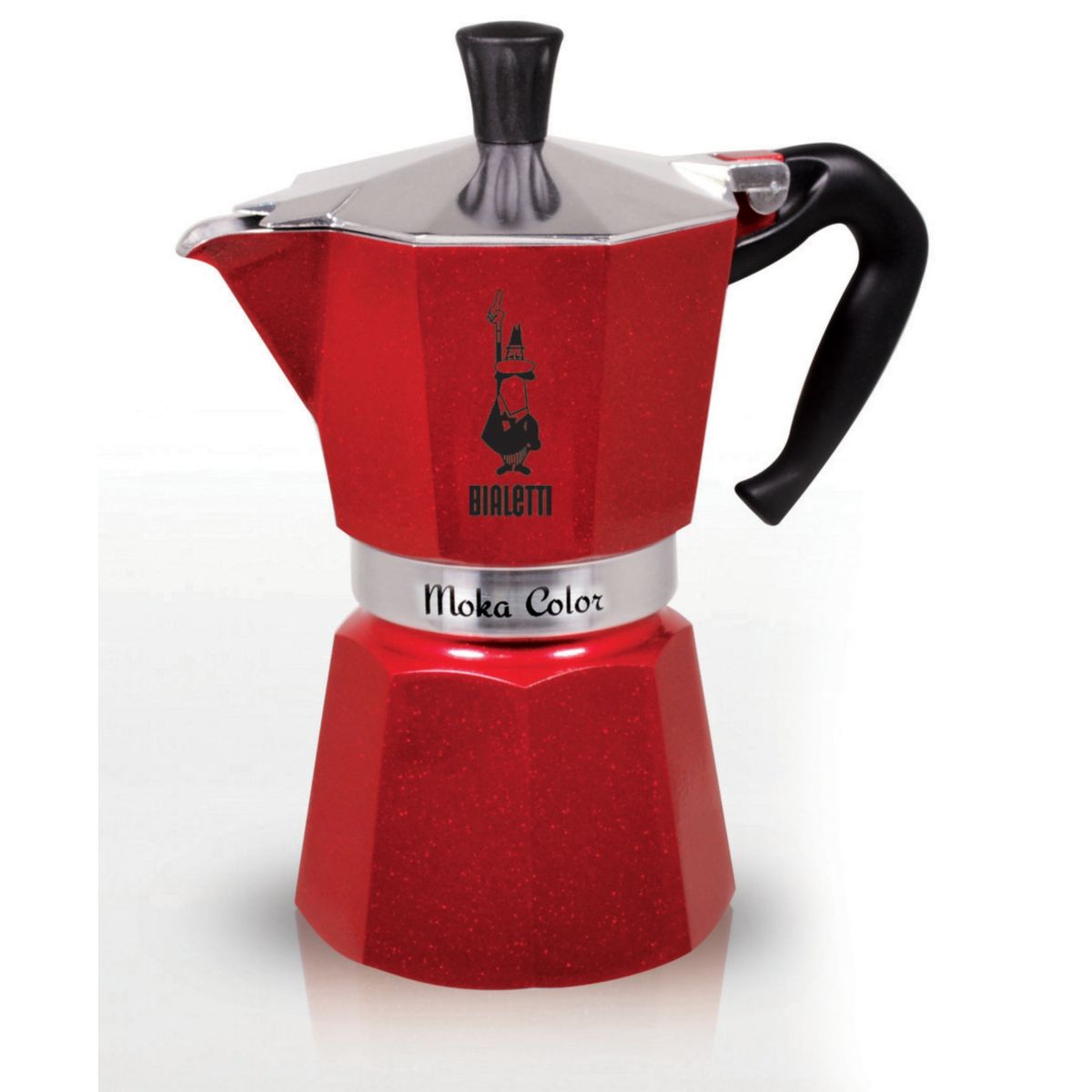 Cafetière italienne BIALETTI MOKA EXPRESS EMOTION ROUGE 6 TASSES