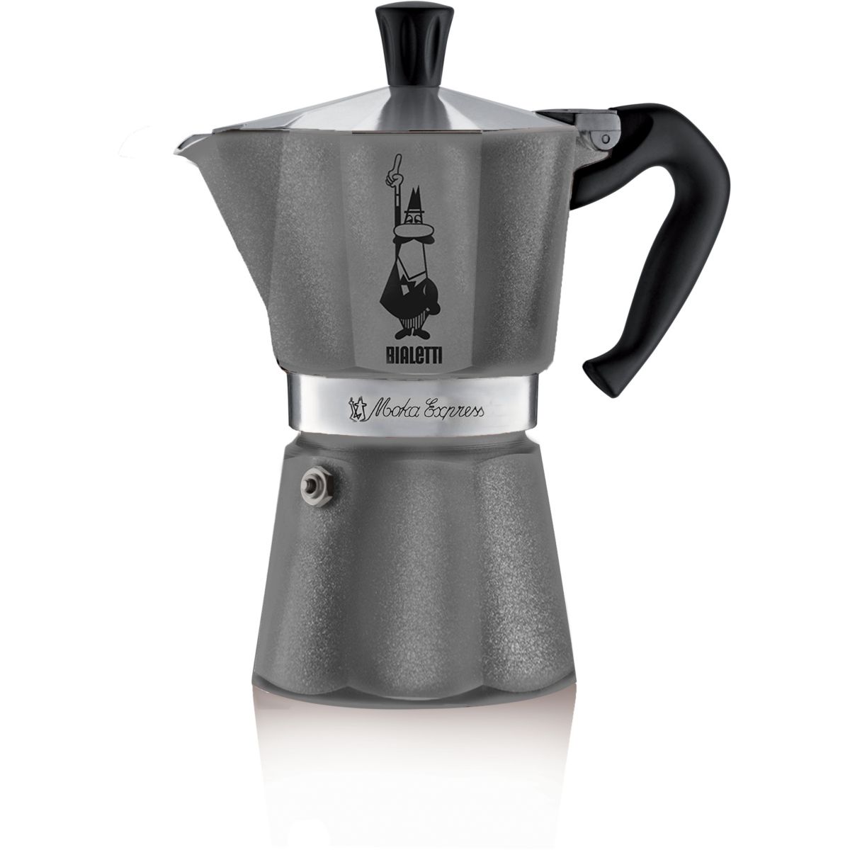 Cafetière italienne BIALETTI MOKA EXPRESS EMOTION GRIS 3 TASSES