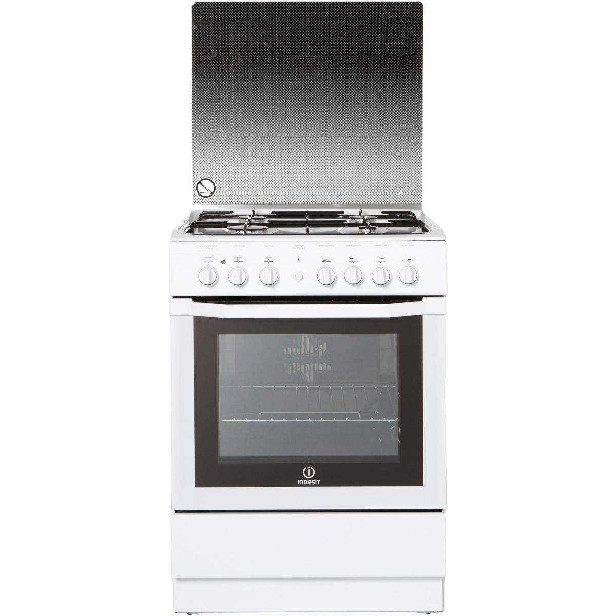Cuisinière mixte INDESIT I6G6C1AG(W) FR